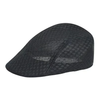 new spring summer men mesh beret hats outdoor sport sunhat gorras breathable berets caps for women fashion touring cap unisex