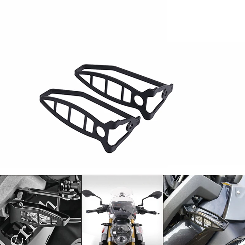 

For BMW GS 1200 GS LC Adventure R Nine T Turn Signal Light Shields for BMW R1200GS Adventure RNINE T F700GS F800GS F650GS