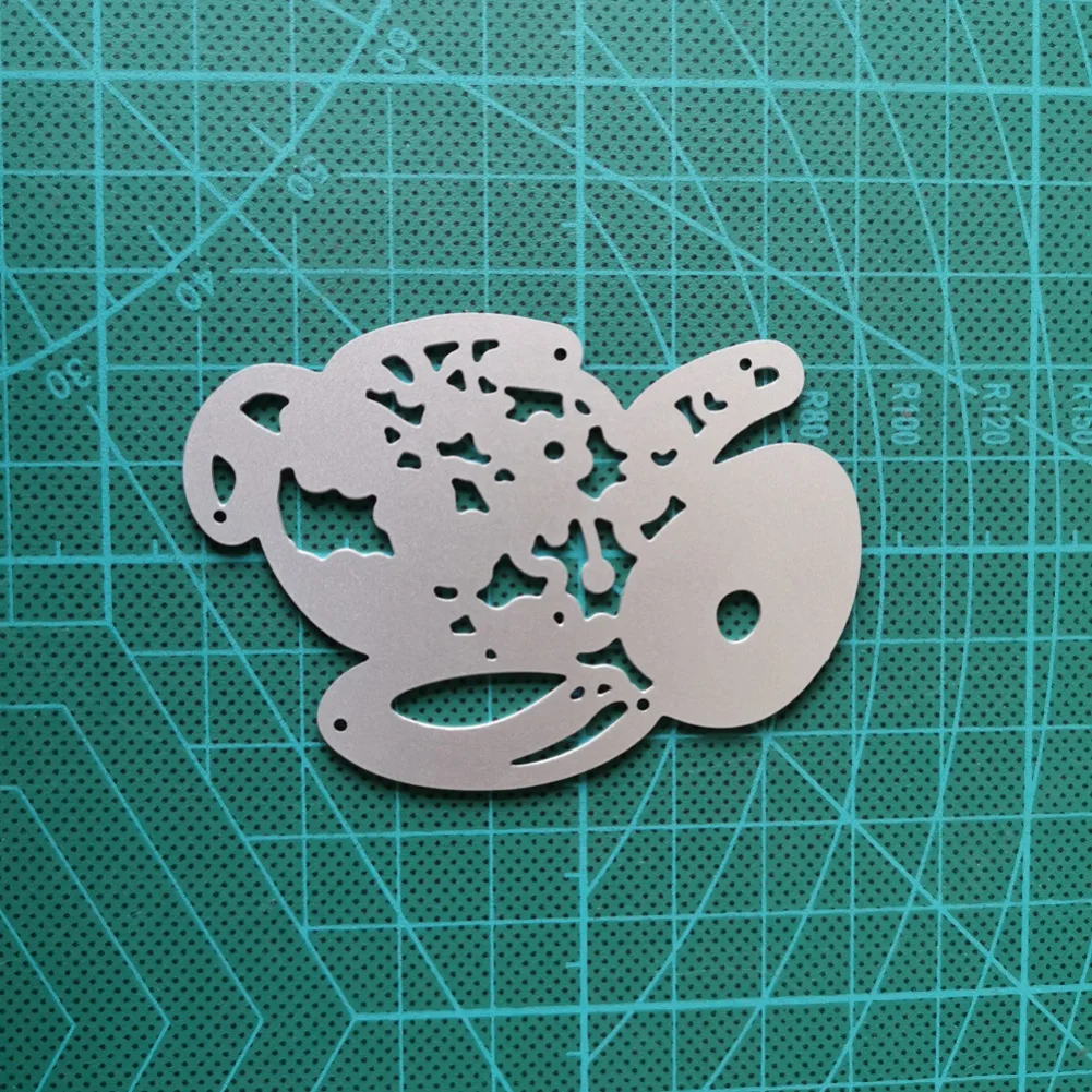 Металлические штампы с пасхальным Кроликом трафареты животных для скрапбукинга