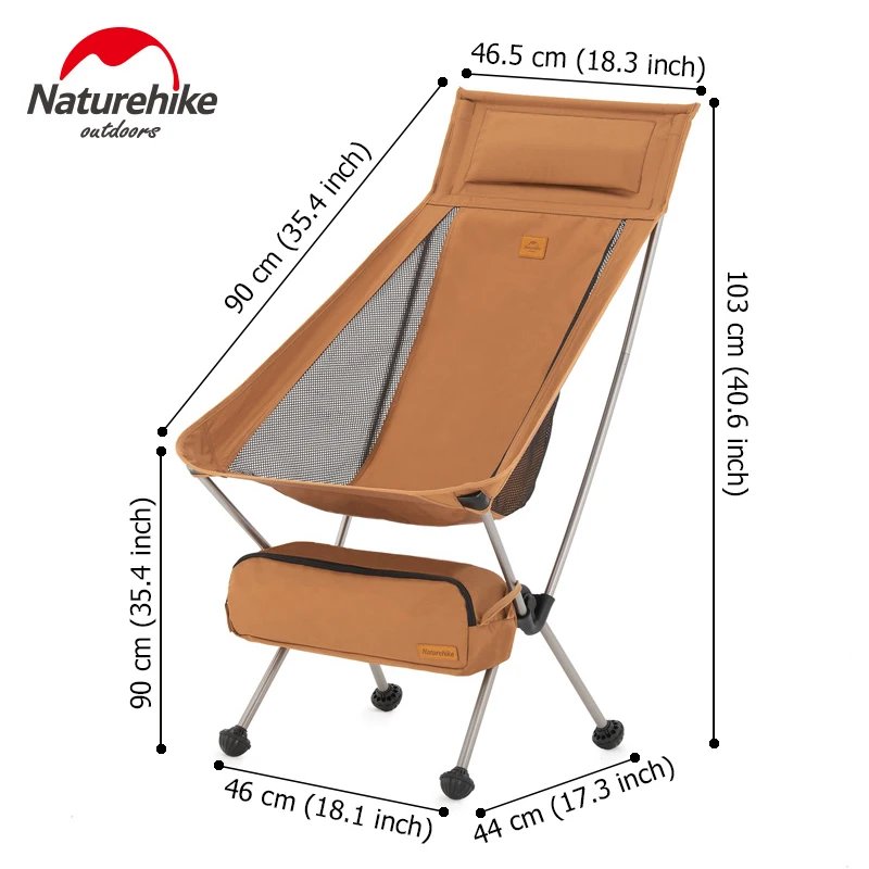 저렴한 네이처하이크 휴대용 접이식 캠핑 의자 초경량 야외 피크닉 낚시 의자