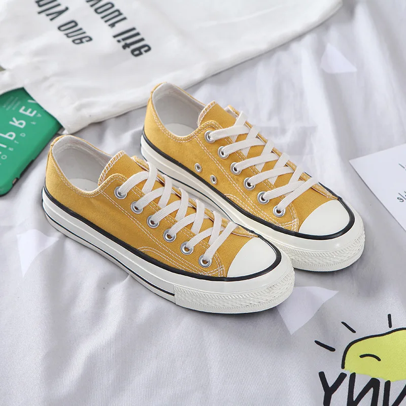 

Classic Sneakers Woman Casual Canvas Shoes Women Vulcanized Shoes Sneakers Female Couple 68GY 2021