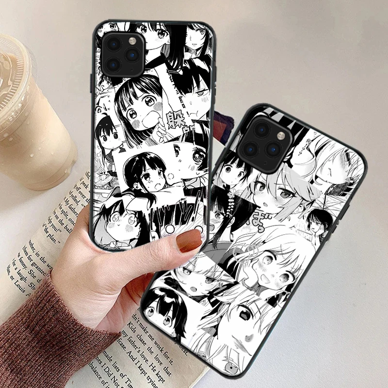 

Cute Anime Girls Phone Case For iPhone 6 6S 7 8 Plus 11 12 13 Pro XS MAX 12 13 Mini X XR SE 2020 Carcasa Soft TPU Cases Funda