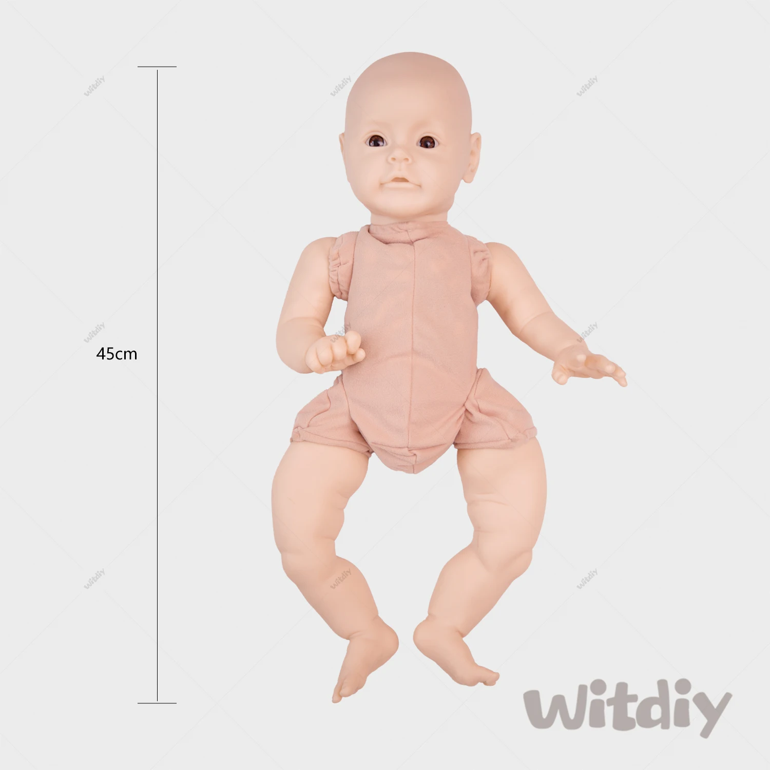 Pаспродажа Набор для новорожденных без рисунка, 58 см