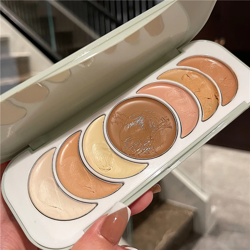 7color Natural Professional Concealer Palettes makeup Facial Face Cream Cosmetic make up kit contour powder wholesale | Красота и
