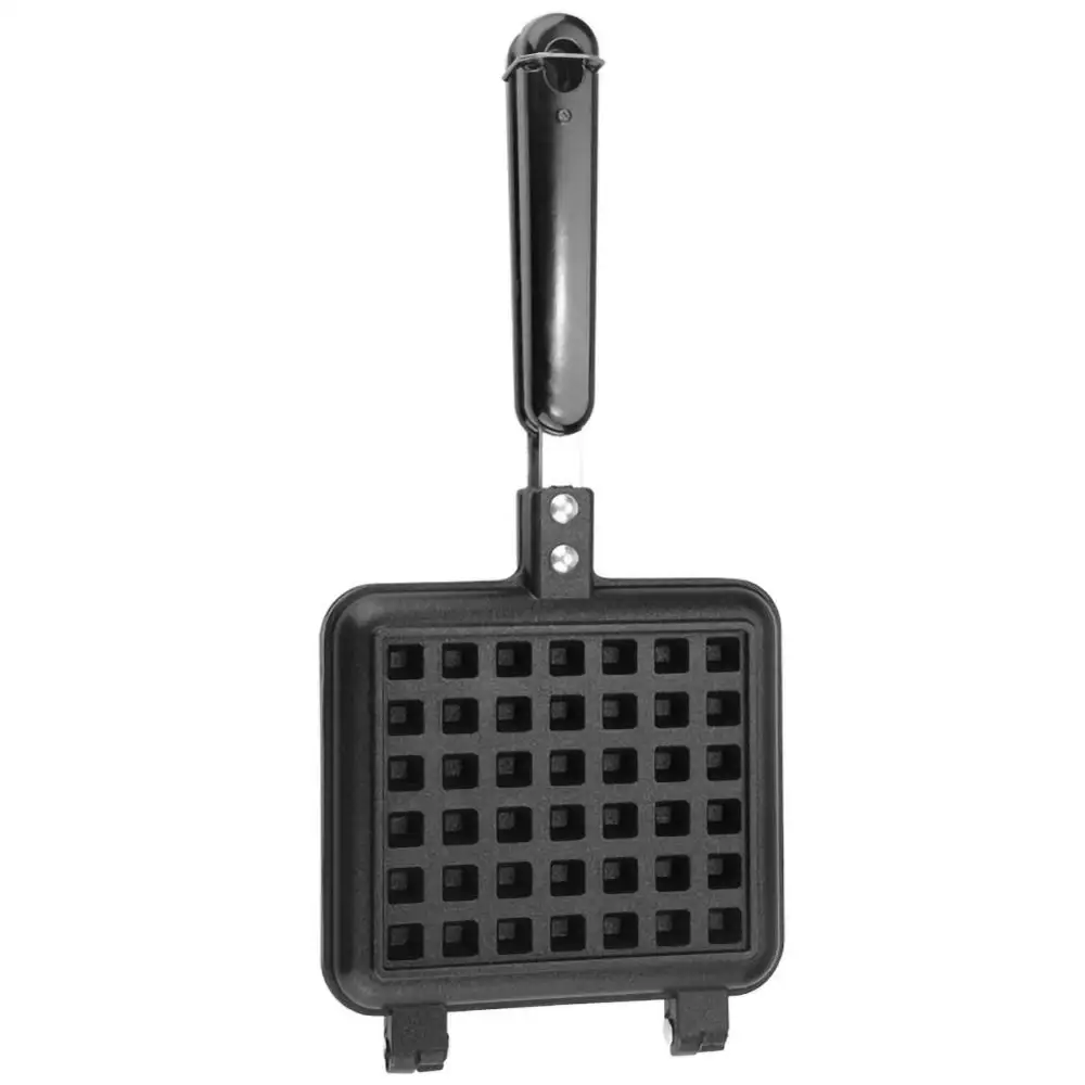 Бытовая вафельница кухонная антипригарная из алюминиевого сплава форма для