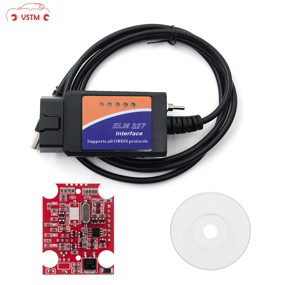 

Pic18f25k80 Chip ELM 327 USB FTDI chip with switch For Forscan HS CAN/MS CAN car diagnostic Tool & ELM327 Bluetooth Version