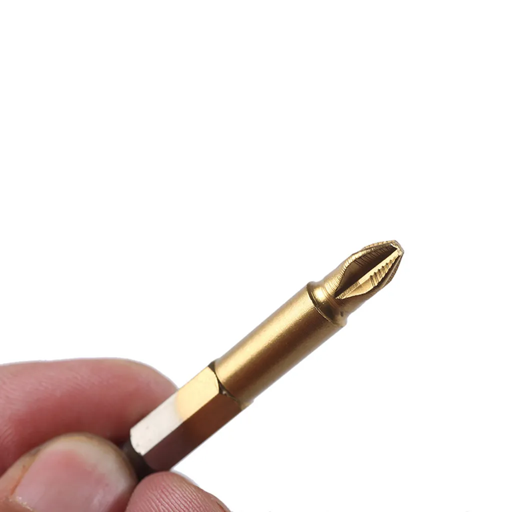 

Top Selling 10pcs 1/4 Hex Shank Magnetic Non-slip Ph2 Phillips Cross Head Screwdriver Bitsupport Wholesale And Dropshipping