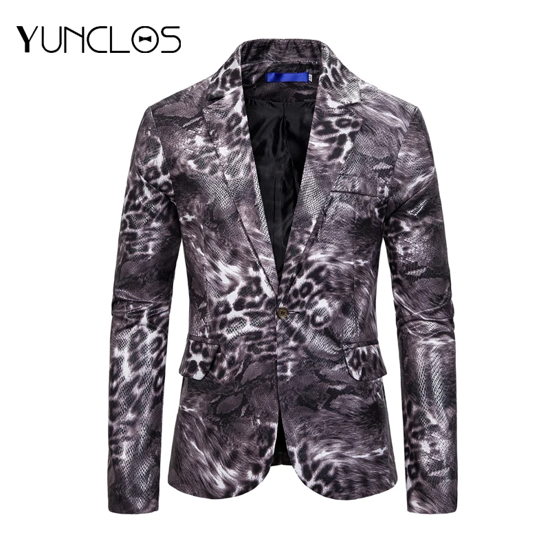 Новинка Мужской Блейзер для свадьбы и куртки вечеринок европейский размер
