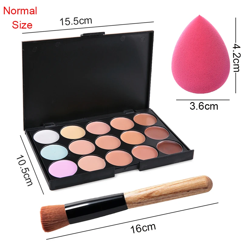Набор для макияжа: кисть + спонж палетка контуринга| |