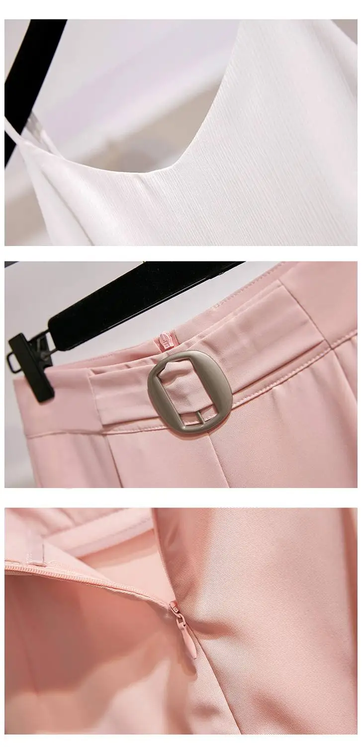 Женский комплект из блейзера весенне осенний женский пиджак и длинные брюки