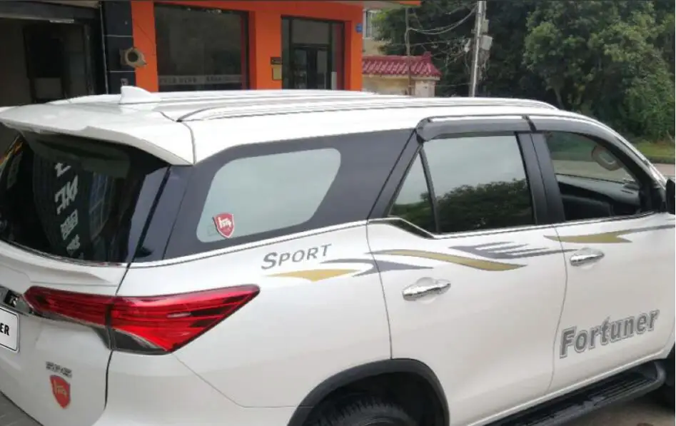 Багажник на крышу автомобиля из алюминиевого сплава Багажники для 18-19 Toyota Fortuner 2018