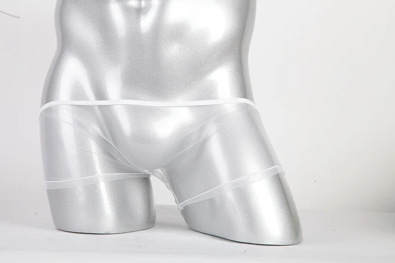 Трусы боксеры мужские прозрачные однотонные цвет в ассортименте M L XL XXL 1