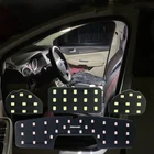 Для Ford Ecosport Focus 2 Mondeo MK4 2007  2014 Внутреннее освещение Купол Карта комната крыша светодиодный ные лампы лампа для чтения багажник Canbus автомобильные лампы