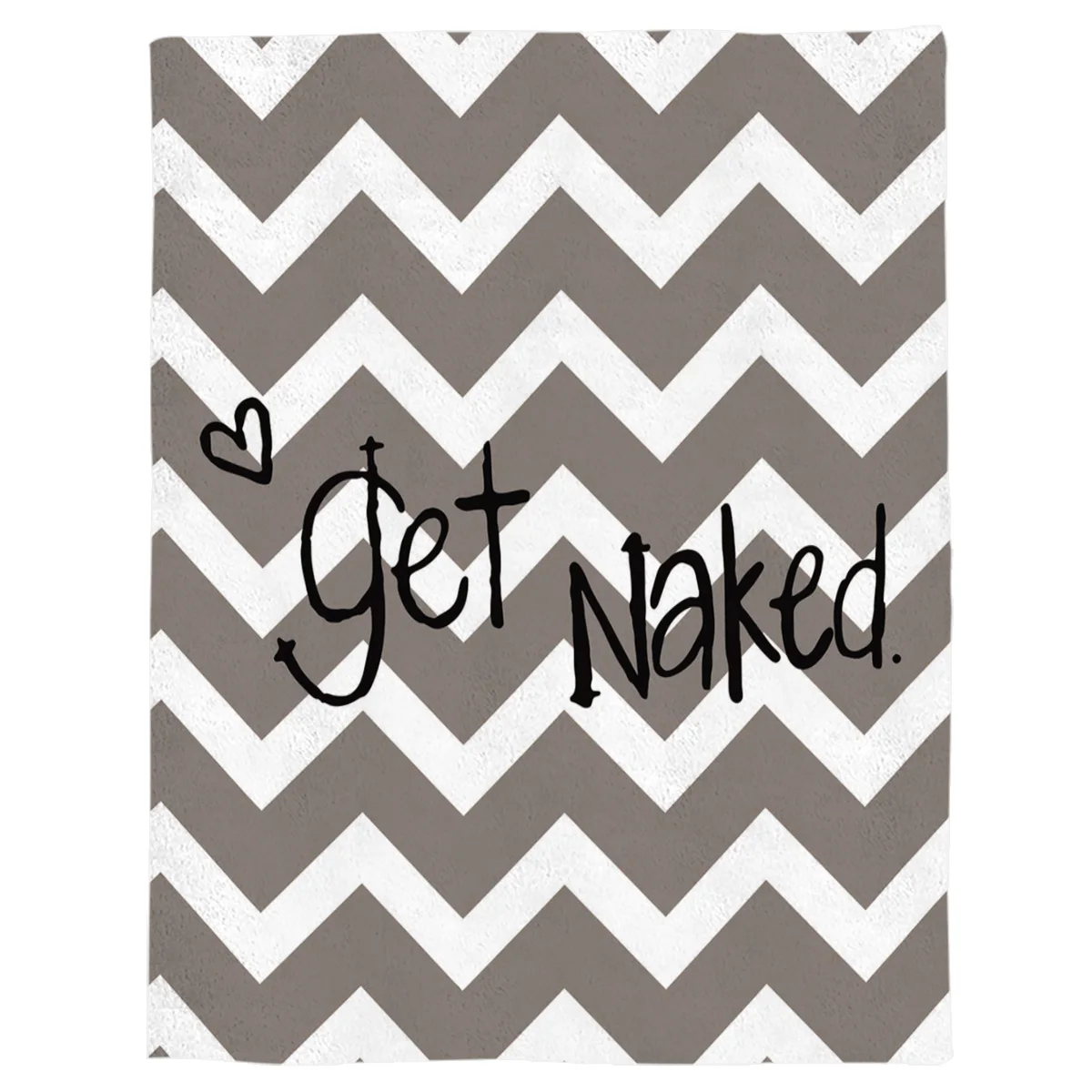 Серые и белые волнистые полосы с веселым принтом мягкое Флисовое одеяло в