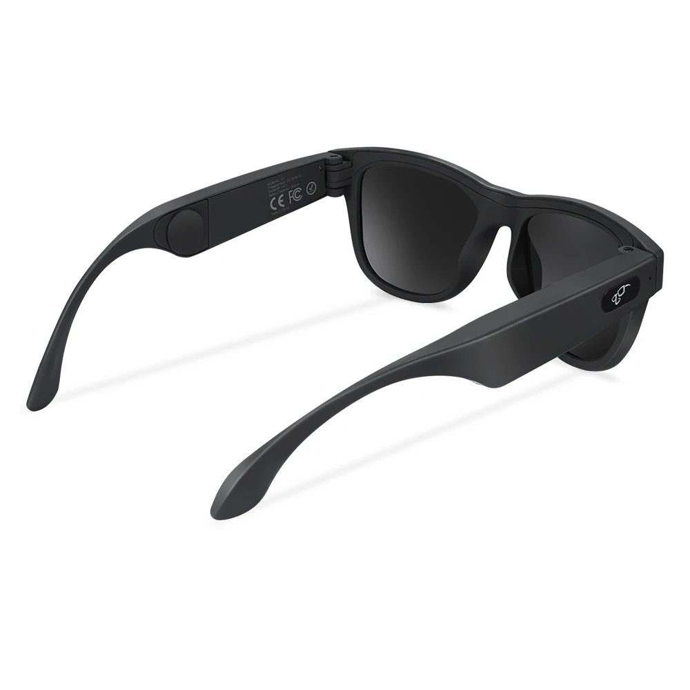 저렴한 골전도 헤드폰 스마트 안경 교체 가능 처방 렌즈 블루투스 이어폰 스테레오 음악 선글라스