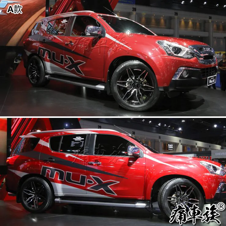 Автомобильные наклейки для Isuzu mu X наружные декоративные тела модифицированные