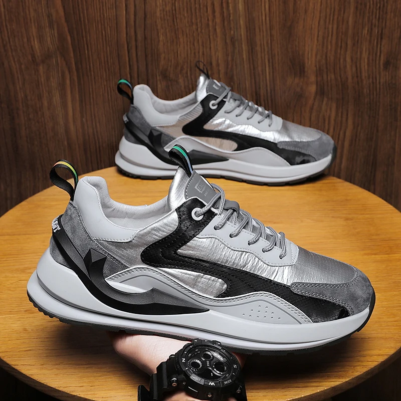 

Модные спортивные кроссовки PUPUDA, Мужская модная повседневная обувь для прогулок, мужские новые качественные кроссовки для бега