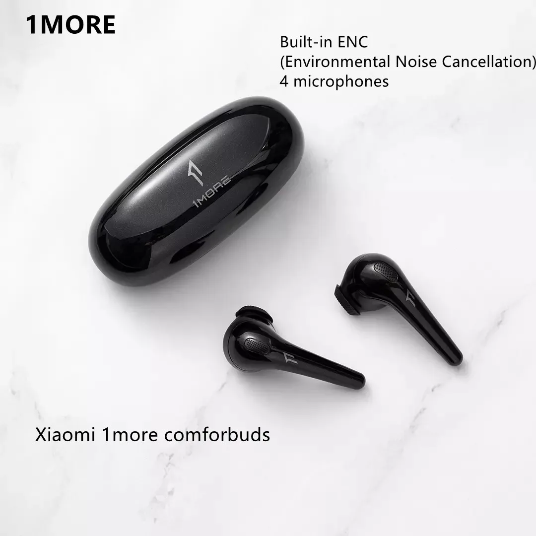 TWS наушники Comfobuds 1more с поддержкой Bluetooth и управлением через приложение|Наушники
