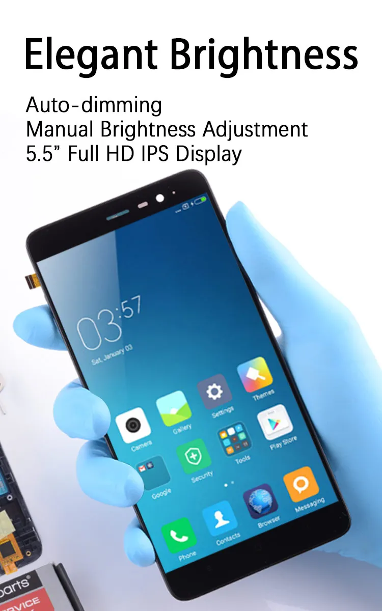 Для Xiaomi Redmi Note 3/Pro SE ЖК дисплей + сенсорный экран рамка дигитайзер замена экрана 152