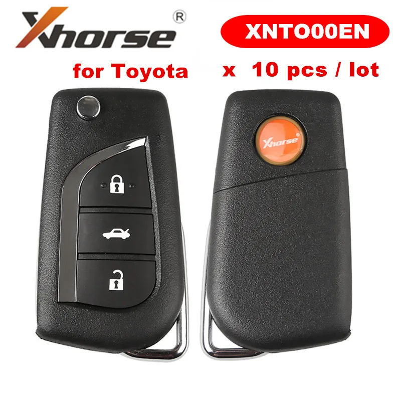 Беспроводной универсальный дистанционный ключ XHORSE XNTO00EN XN008 для Toyota 3 кнопки VVDI Key