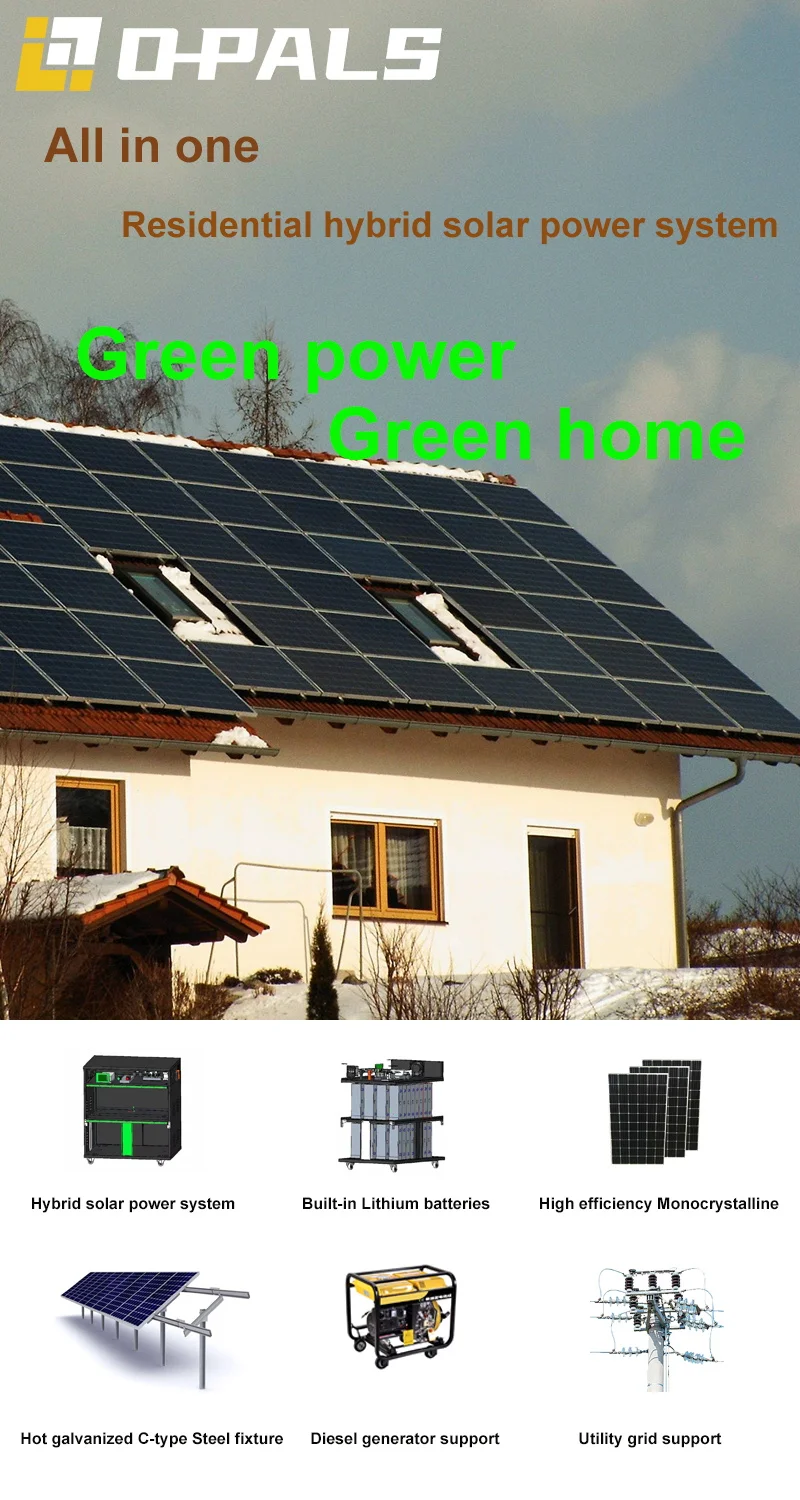 Лидер продаж полный комплект гибридной солнечной системы energy 5 кВт панель для