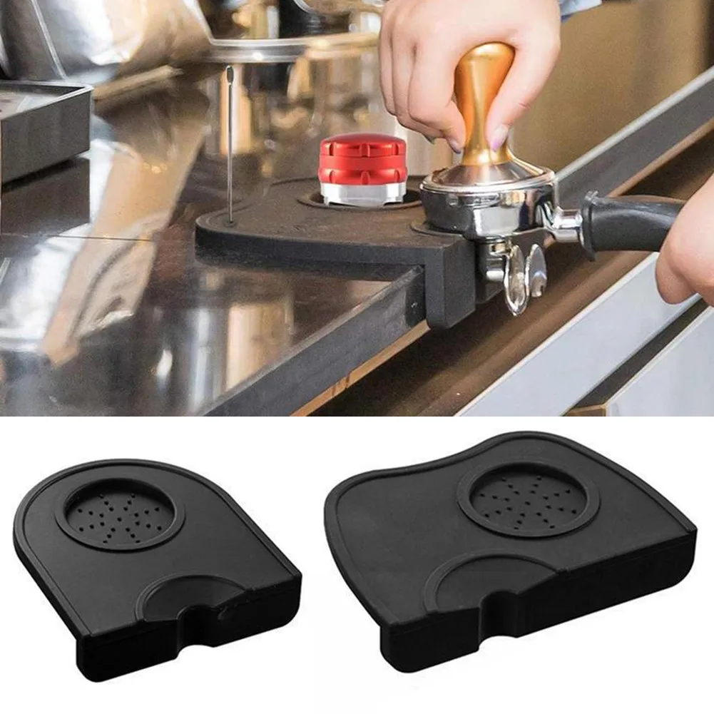 

Anti-skid Coffee Tamper Mat Espresso Pad Coffee Tamping Holder Tampers Rubber Corner Pad Silicone Coffeeware Tamping Mat