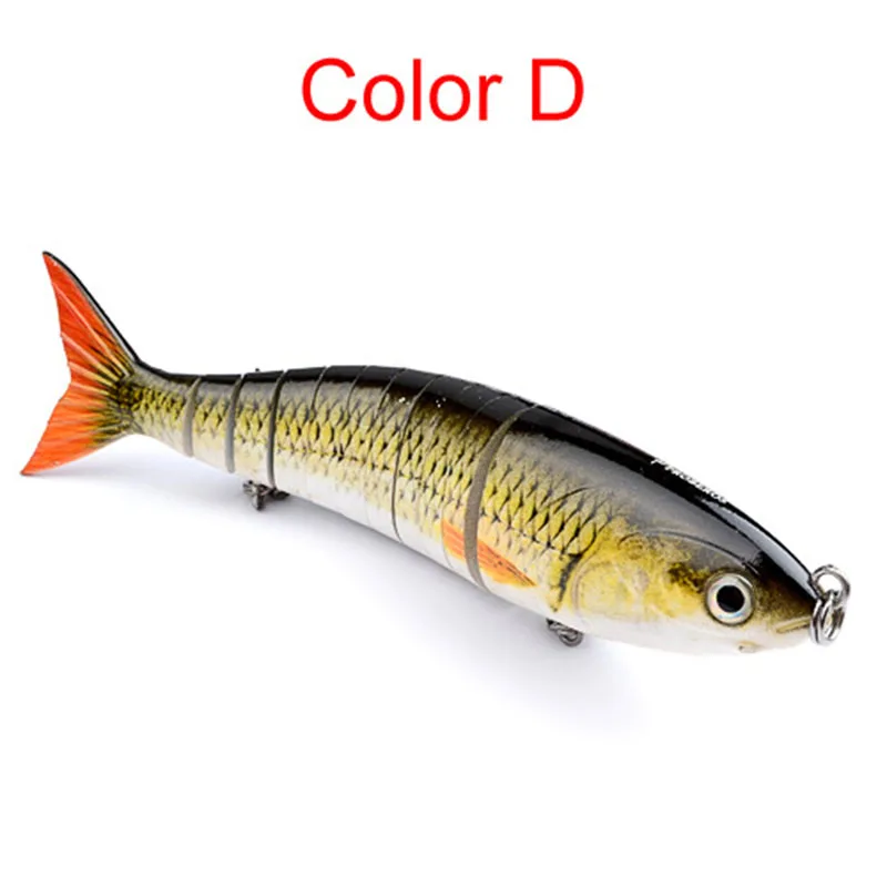 

11 Sections Lures Plastic Hard Bait 24cm/165g Lure Bait 6 Colors New Multi-section Fishing Sea Fishing Lake General Bait
