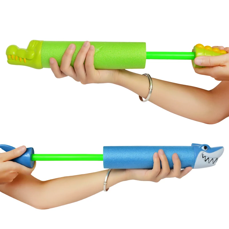 

Summer Water Gun Toys Pistol Blaster Shooter Outdoor Swimming Pools Cartoon Shark Crocodile Children Water Guns Toys