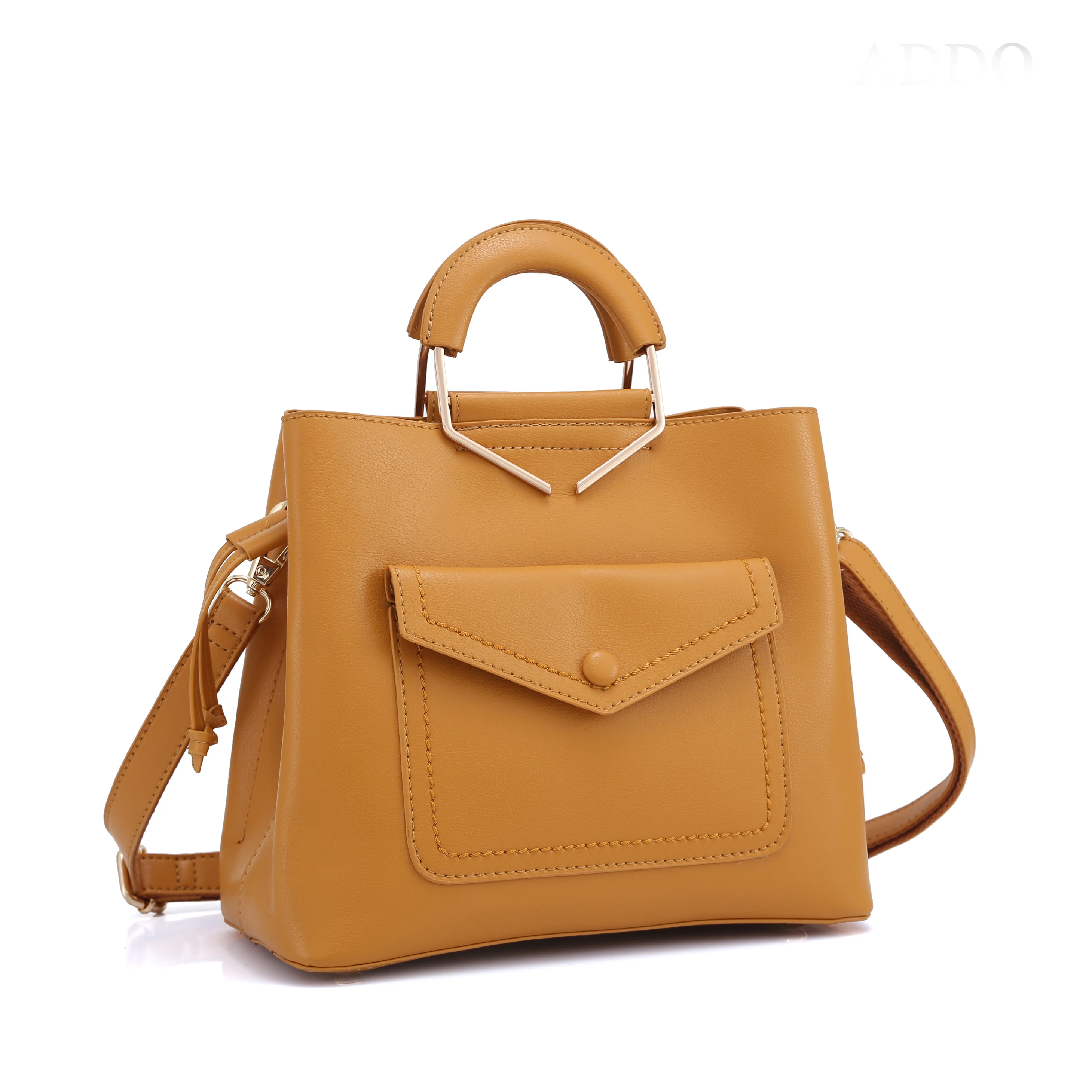 

New Fashionable Female Handbag Large Capacity Top Handle Bag Woman Shoulder Bag Solid Col Handbag