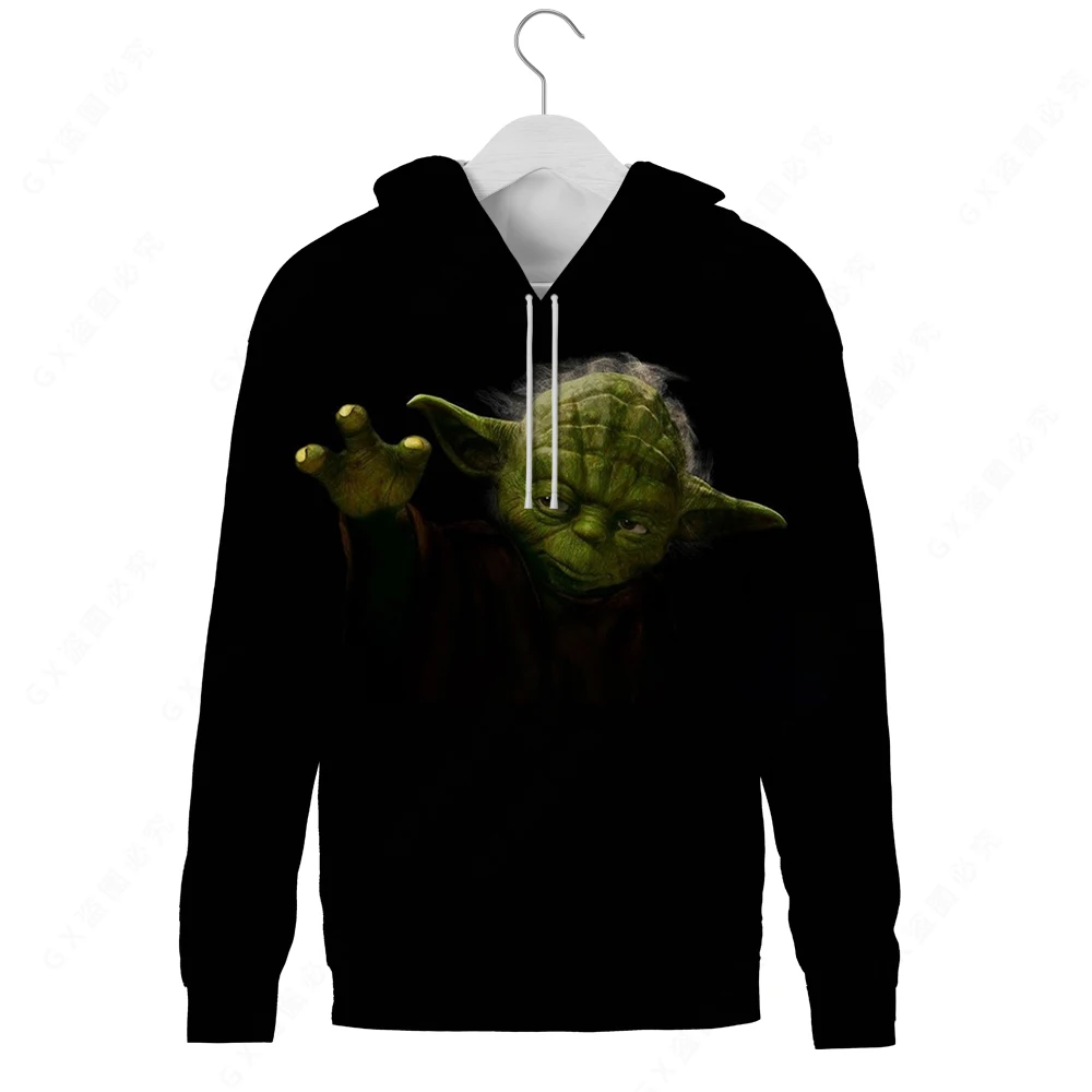 

Новинка 2021 года, красивая зимняя мужская и женская толстовка из серии "Звездные войны", Корейская версия модной свободной серии