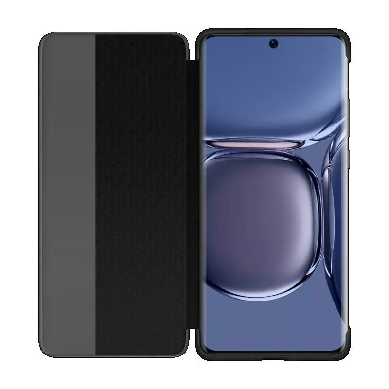 Оригинальный чехол для Huawei P50 Pro P 50 pro силиконовый смарт-чехол кожаный флип-чехол