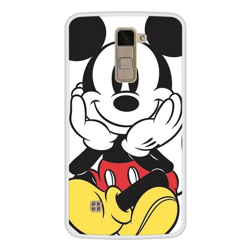 Чехол для телефона LG Stylus 2 Мягкий силиконовый чехол из ТПУ с принтом Микки и Минни