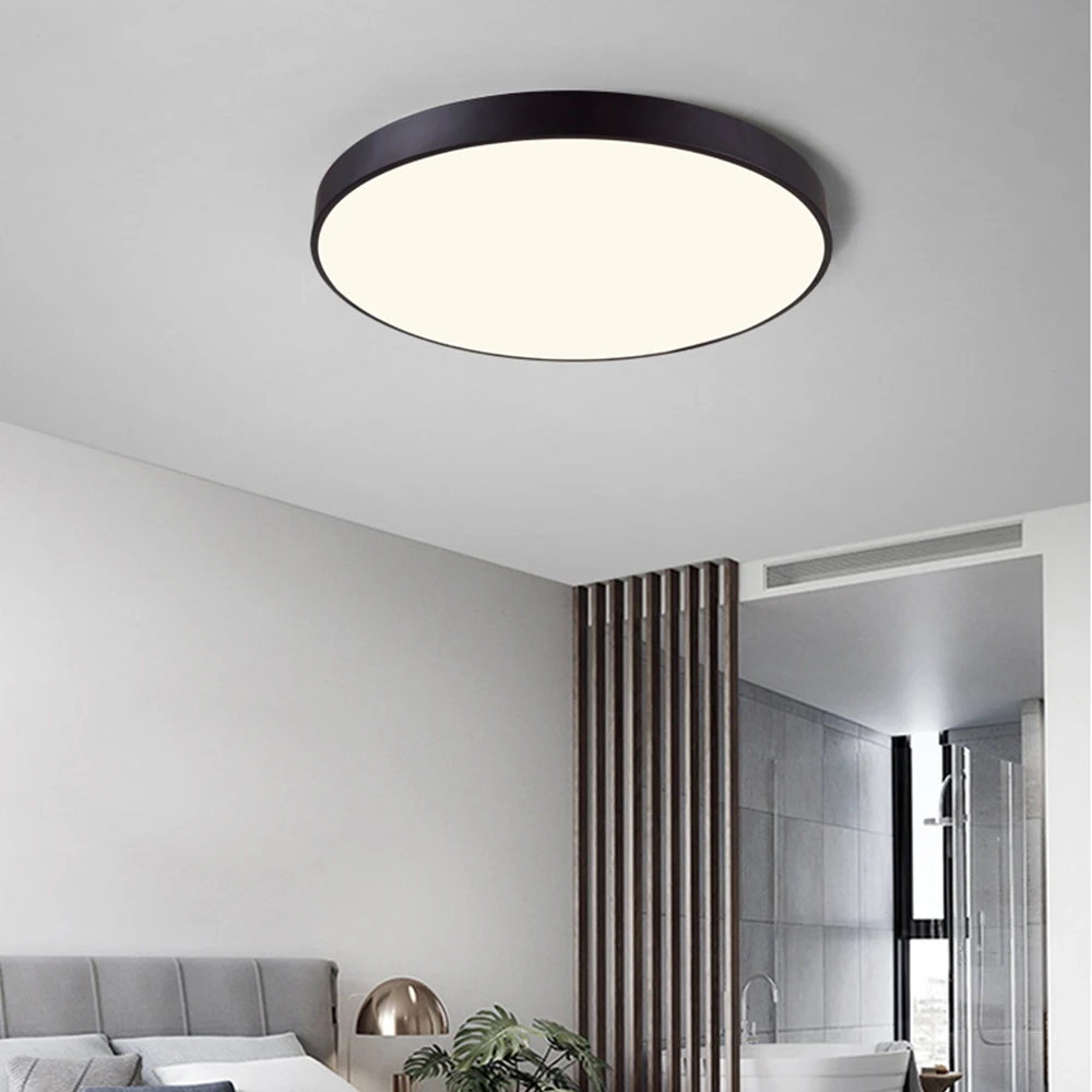 Светодиодный акриловый потолочный светильник Круглый 220 В перем. Тока 5 см