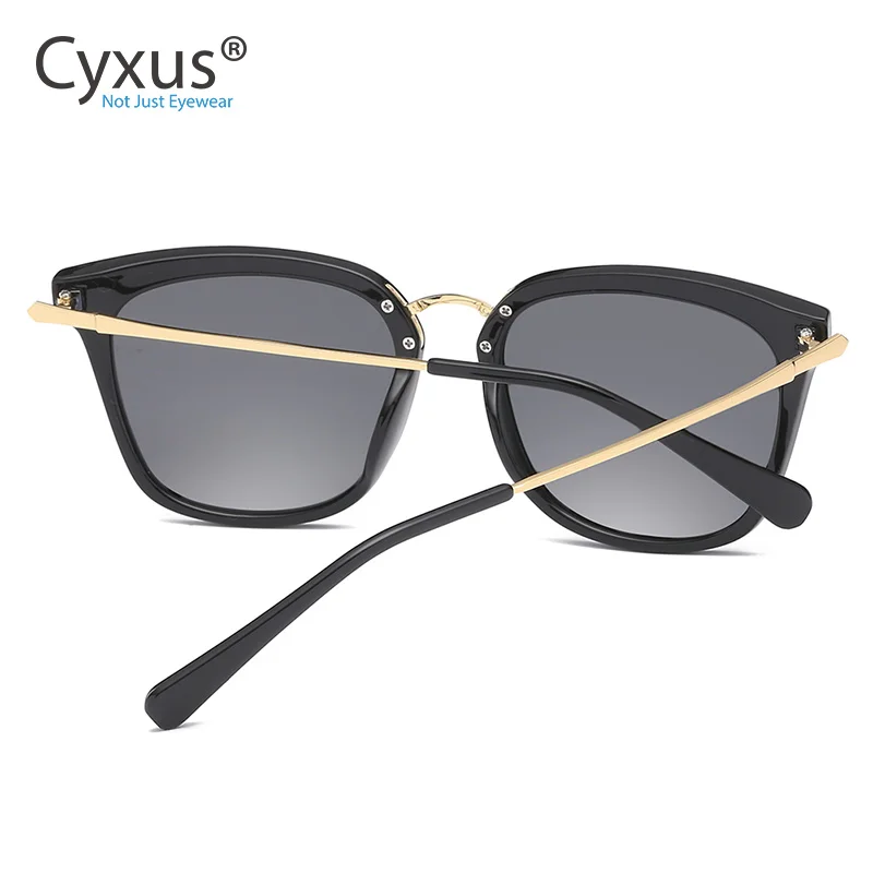 Cyxus Classic UV 400 поляризованные солнцезащитные очки зеркальные негабаритные солнцезащитные очки с защитой UVA UVB для женщин-1913