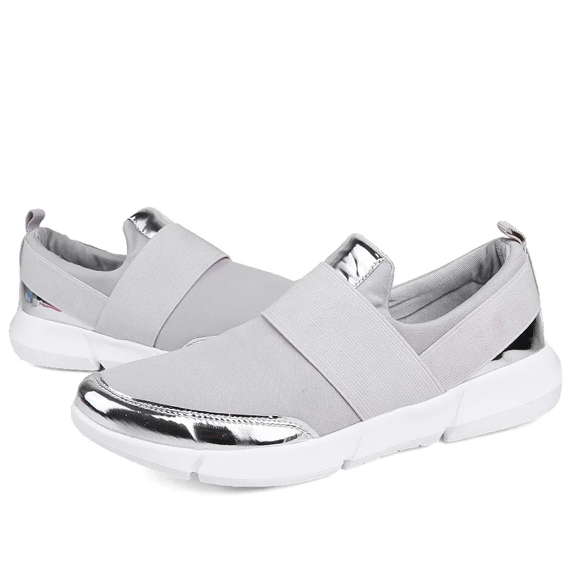 

Women Casual Shoes 2019 New Arrival Women's Fashion Air Mesh Summer Shoes Female Slip-on Plus Size 35-40 Shoes footwear 4558k