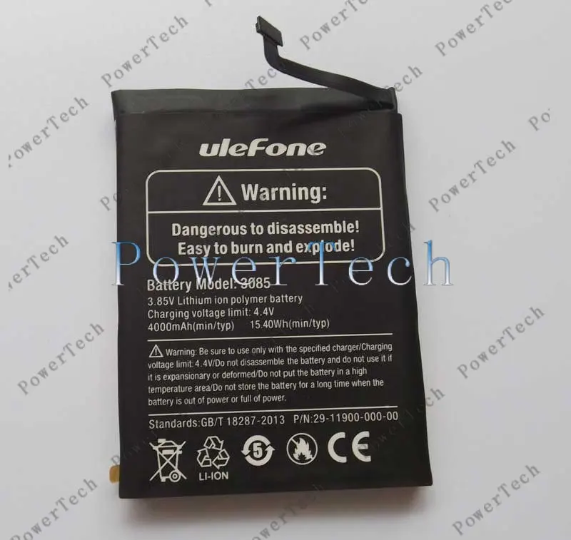 

Новый оригинальный аккумулятор UleFone Armor X6 4000 мАч новые сменные аксессуары Аккумуляторы длительное время ожидания для UleFone Armor X6