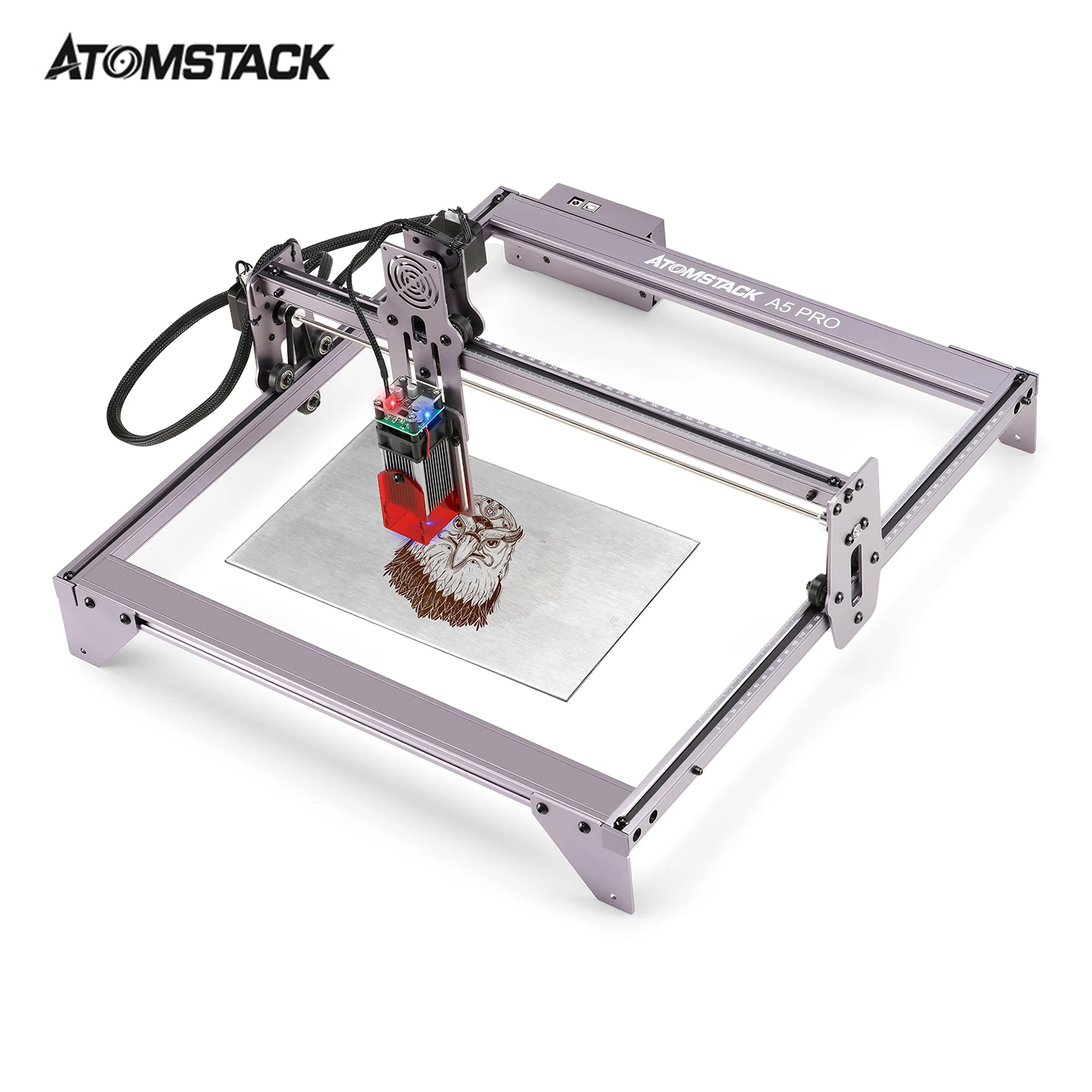 

ATOMSTACK A5 20W A5 Pro 40W Laser Engraver CNC 410*400mm Carving Area Desktop DIY Engraving Cutting Machine for Metal Wood