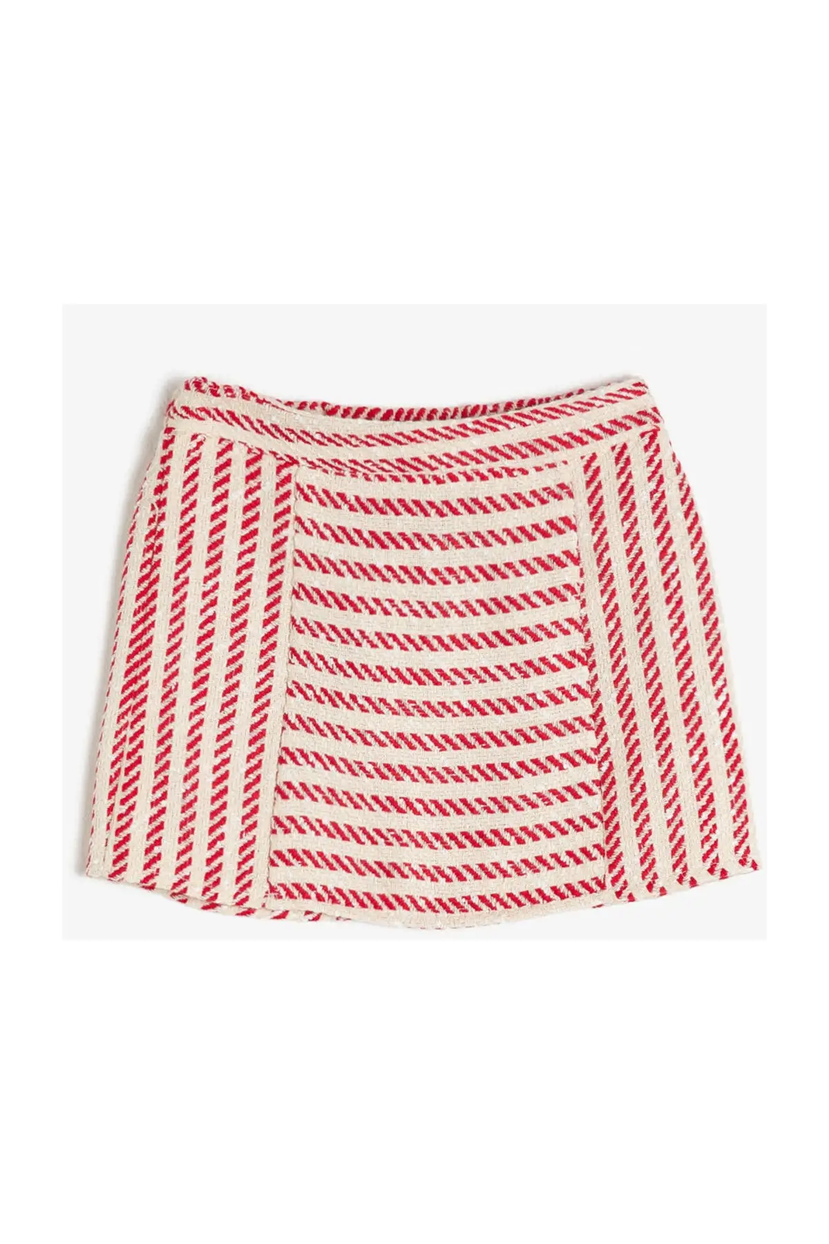 Coton Kids/красная Детская юбка в полоску| |