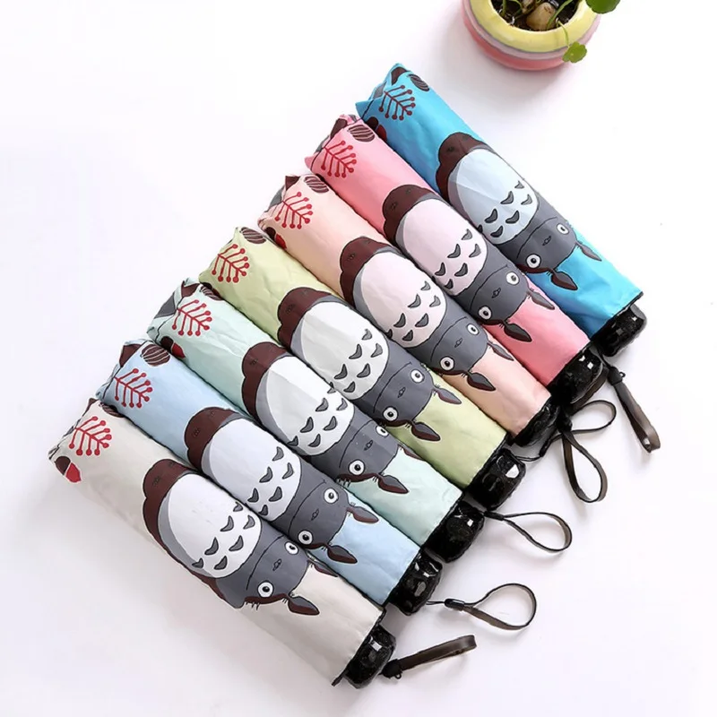 Зонт OUSSIRRO ghiblo женский складной зонтик для Тоторо зонтик|Зонтики| |