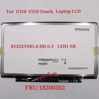 for lenovo u310 auo b133xtn01 0 hd g f led1 nb lcd laptop screen fru 18200262