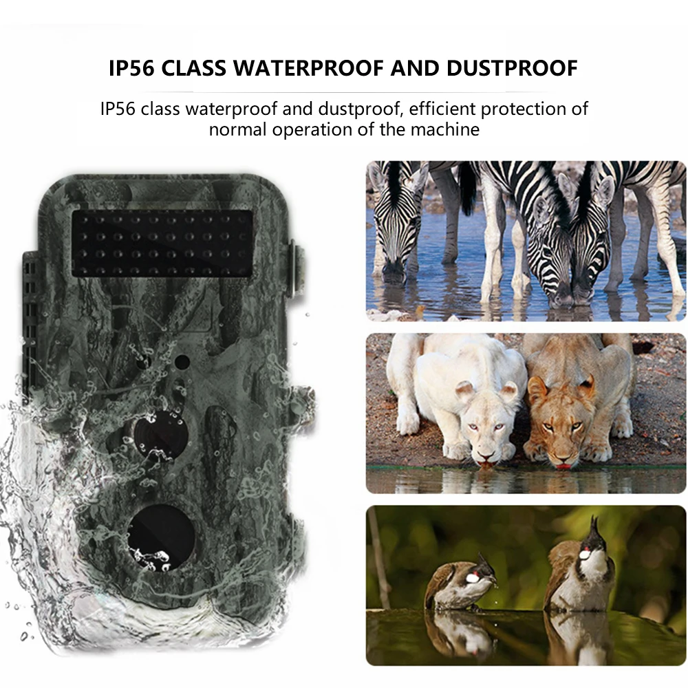 

1080P Trail Cameras Waterproof HD 16 Million Pixels Infrared Thermal Sensor Video Hunting Camera For Monitoring Observed