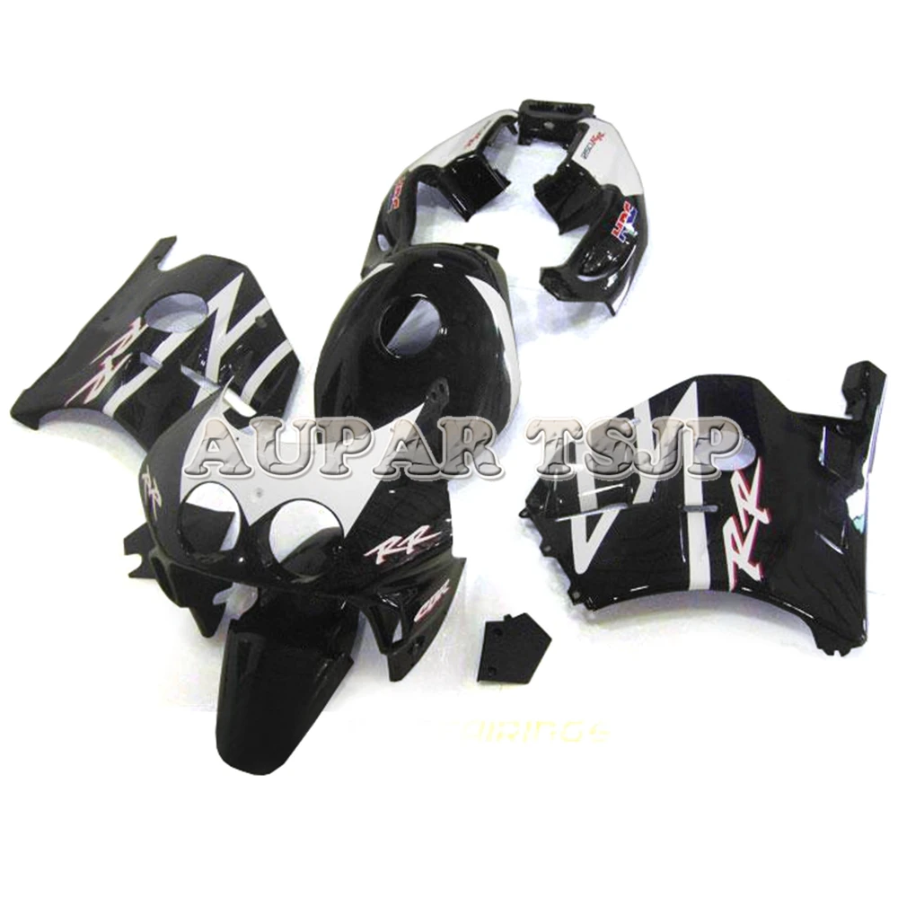 

White and Black cbr250rr Fairings For Honda CBR250RR MC22 1990 1991 1992 1993 1994 Injection Molding Motorcycle Body Frames