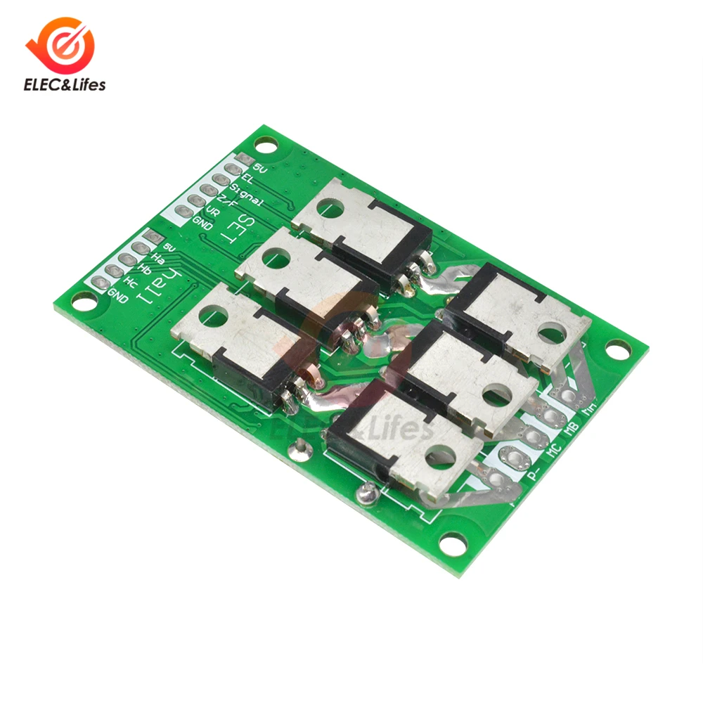 500 Вт ШИМ бесщеточный двигатель постоянного тока контроллер зал балансировка