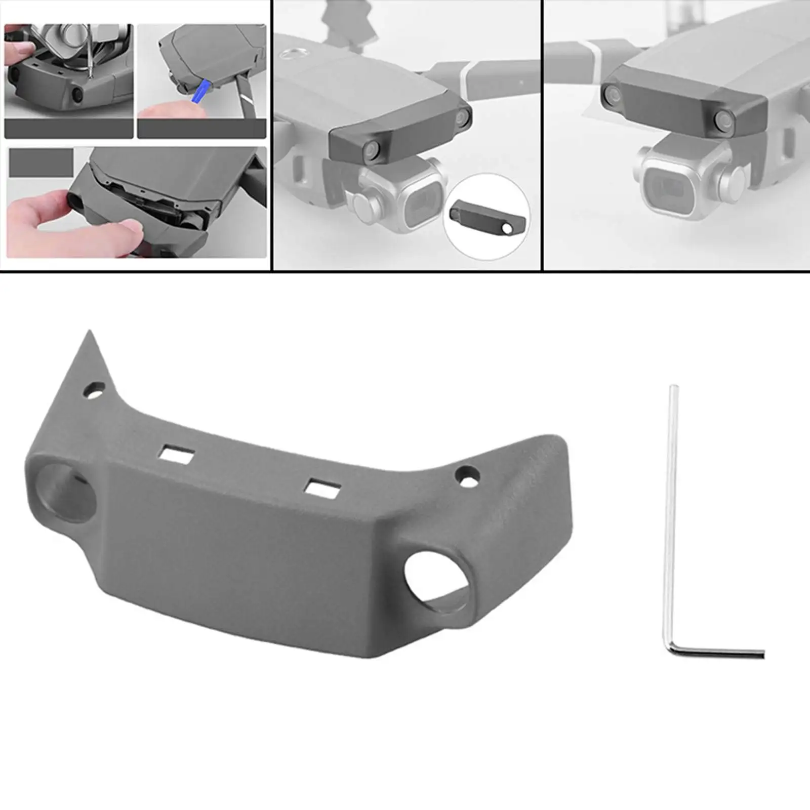

Cover Plates Motor Cover Replacement Parts Protection Cover Front Lens Protector for DJI Mavic 2Pro Camera Photo Accessories