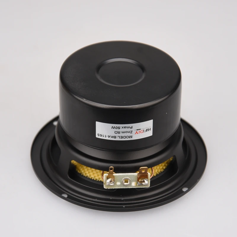 HIFIDIY в прямом эфире, Hi-Fi, 4 дюйма 4," мидбаса НЧ-динамик 4/8 OHM 50W Стекло волокна Вибрационный бассейна громкоговоритель BK4-116S
