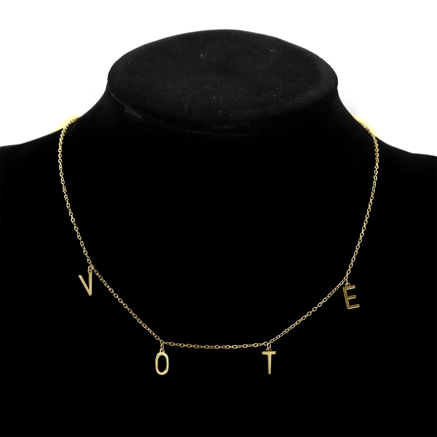 

Модное ожерелье в американском стиле 2020, популярные ювелирные изделия, свободное равноправие, бывшая первая леди США, Мишель Обама, одежда