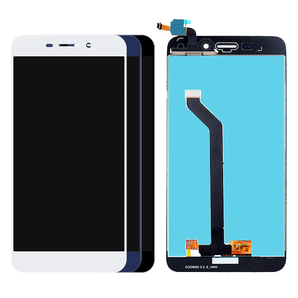 AAA+ Quality LCD Display for 5.2&quot Huawei Honor 6C Pro JMM-L22 Touch Screen Assembly Digitizer Replacement with Frame | Мобильные
