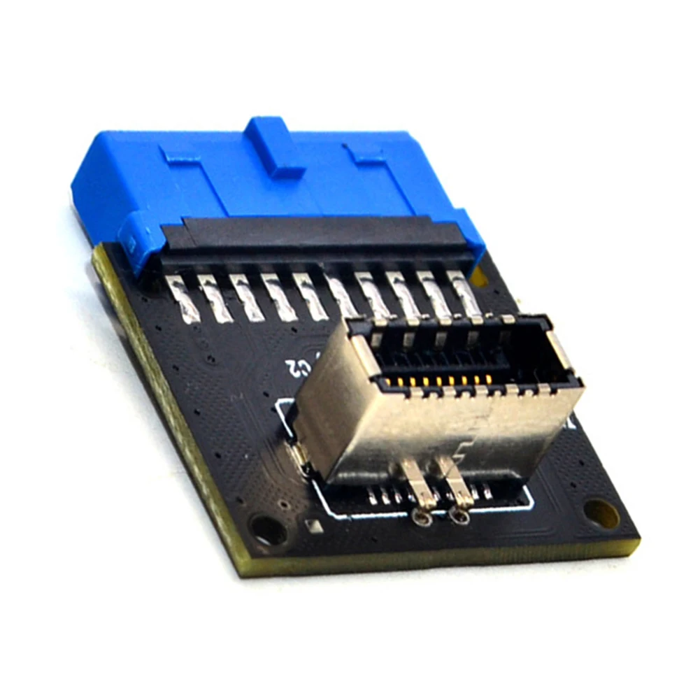 

Laptop Docking Station Power Adapter USB 3.0 19-Pin Internal Header to USB 3.1 / 3.2 Type C Key A 20-Pin Converter