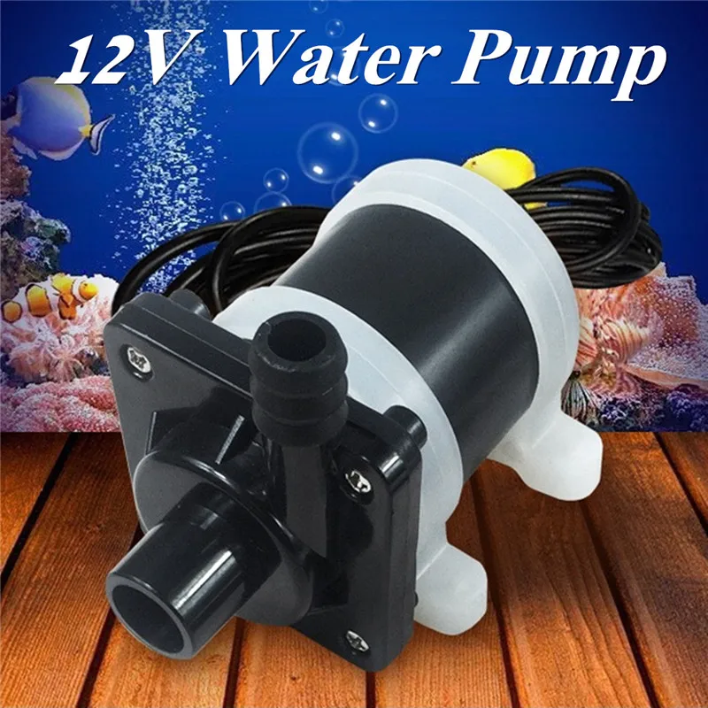 DC 12V Водяной насос на солнечной энергии Motor 700L/H бесщеточные магнитные погружные
