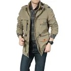 Мужская куртка-бомбер из мягкой оболочки, дышащая ветрозащитная водонепроницаемая куртка с несколькими карманами, ветровка, мужская куртка, M-4XL